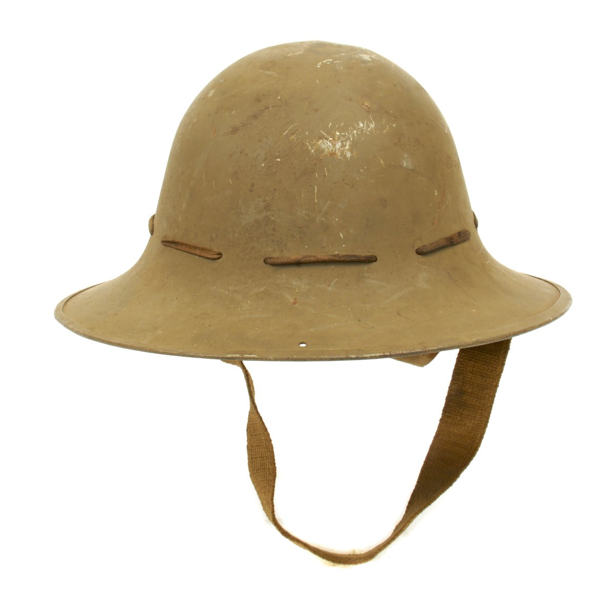 Original British WWII Civil Defense Helmet for Air Raid Use - Marked T ...