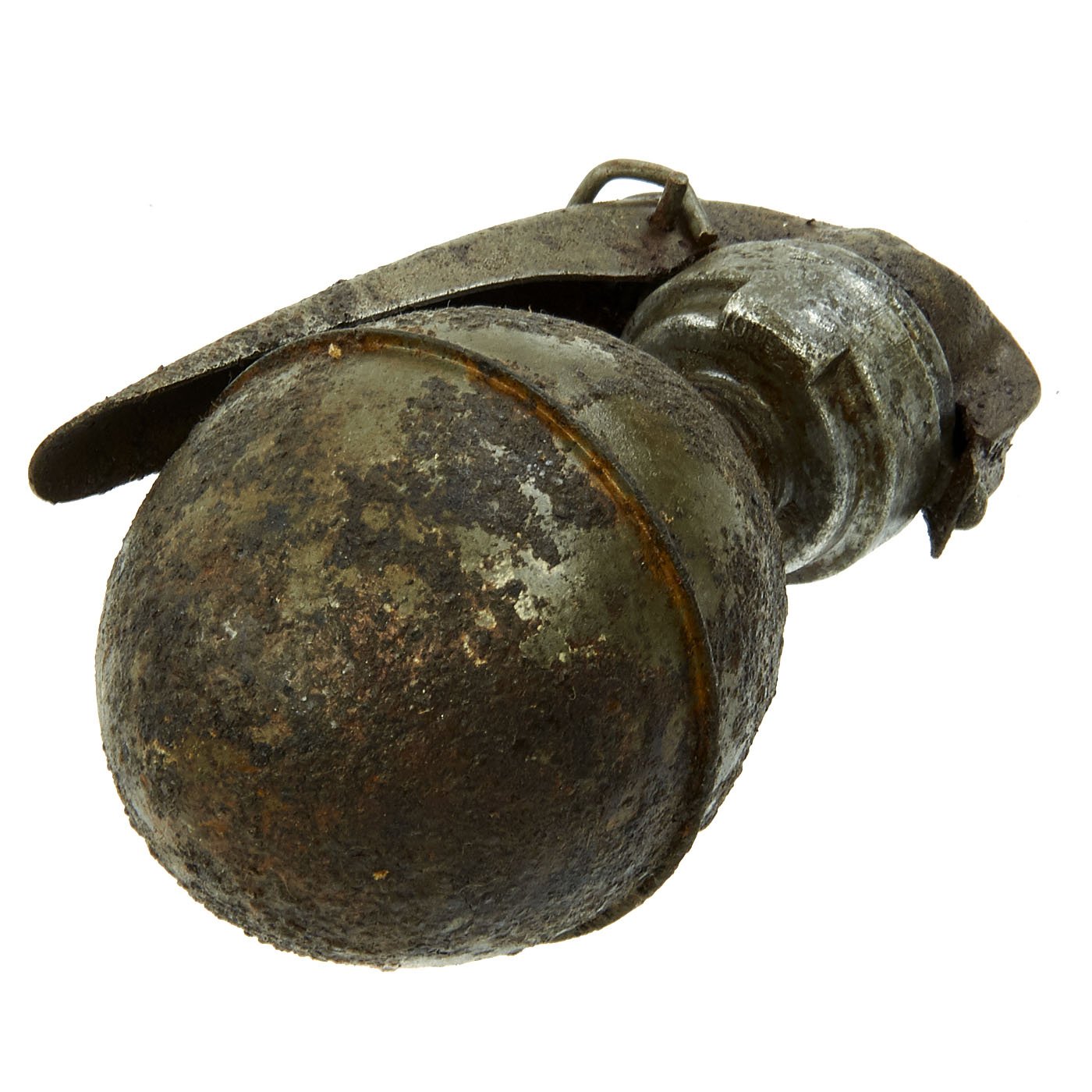 Original French Wwi Of1 Egg Hand Grenade Circa 1915 1917 International Military Antiques 