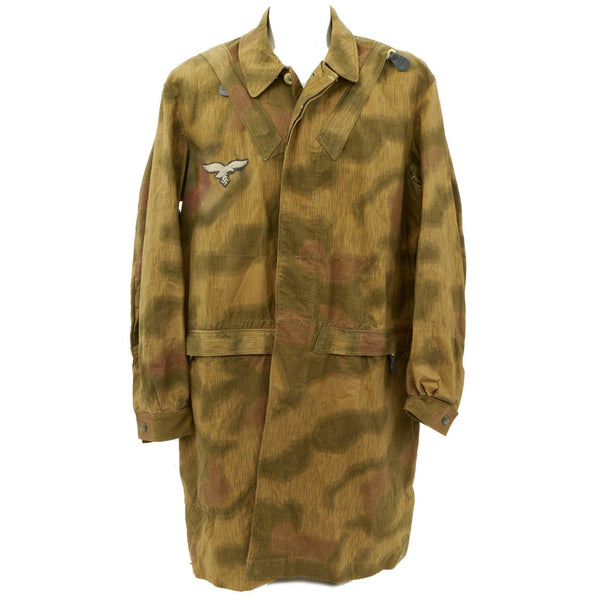 Original German WWII Luftwaffe Paratrooper Smock Tan and Water Camoufl ...