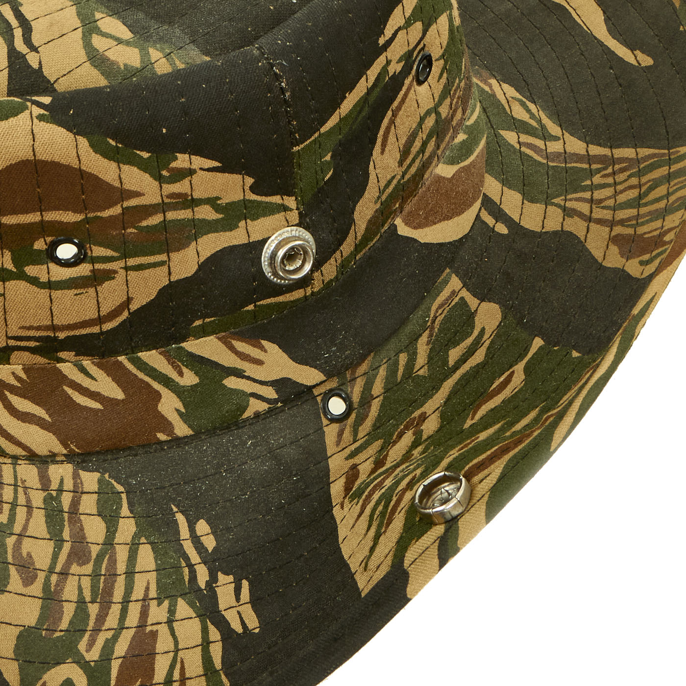 Original U.S. Vietnam War Incountry-Made Tigerstripe “Cowboy” Bush Hat ...