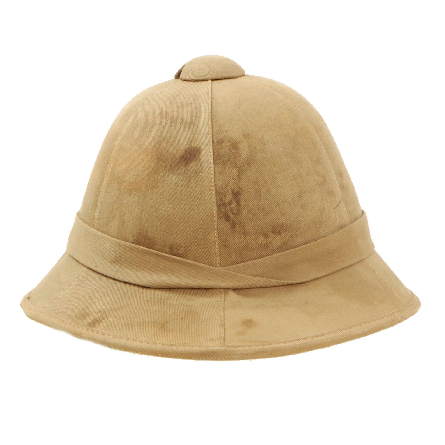 Original British WWII Wolseley Pattern Pith Sun Helmet BY Failsworth H ...