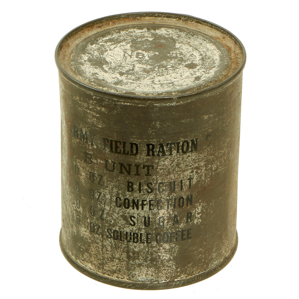 Original U.S. WWII US Army Field Ration C, B Unit - Unopened, Dated Ja ...