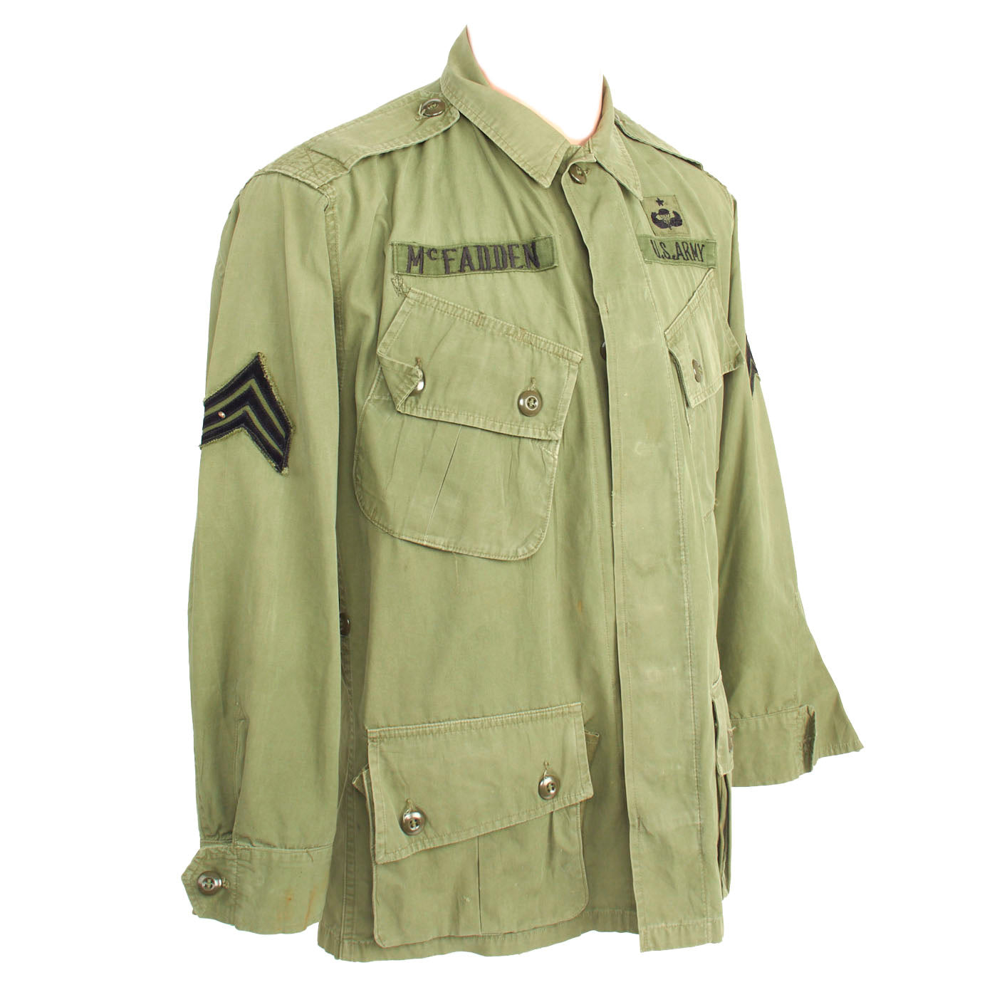 Original U.S. Vietnam 173rd Airborne Brigade 1st Pattern Jungle Jacket ...