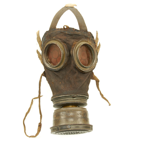 Original Imperial German WWII Gas Mask with Can - Dated 1917 ...