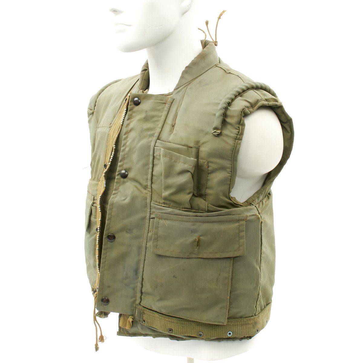 Original U.S. Vietnam War U.S.M.C. M-1955 Flak Body Armor Vest ...
