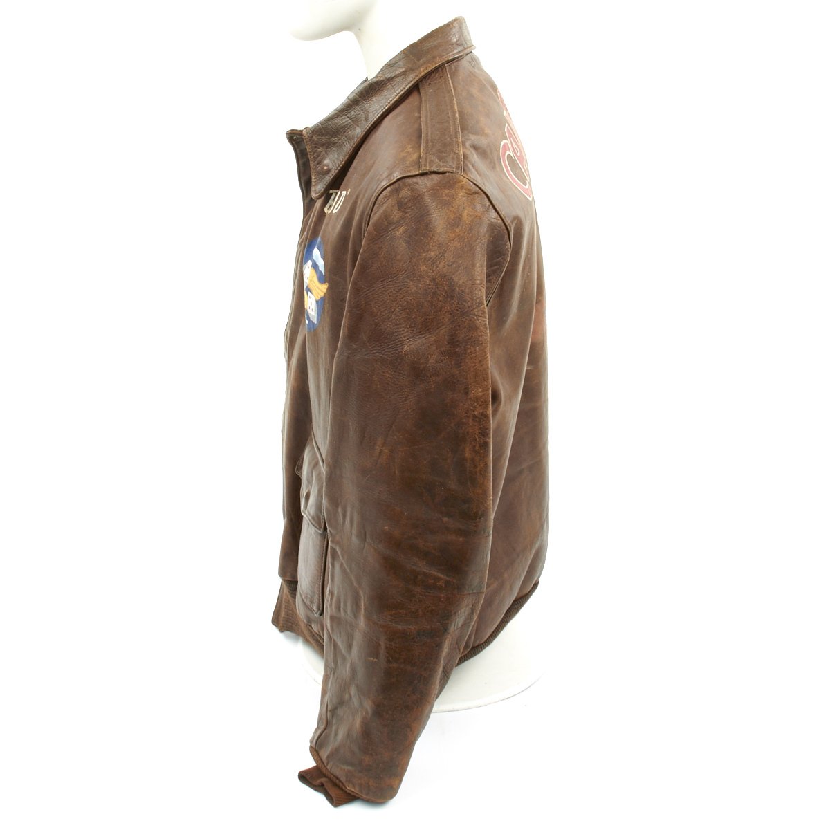 Original U.S. WWII Camel's Hump Airlines A-2 Flight Jacket - 1st Air C ...