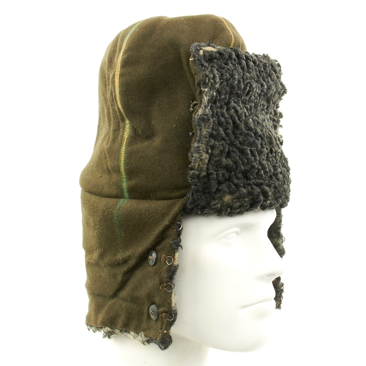 Original Imperial Russian WWI Officer Papakha Wool Hat – International ...