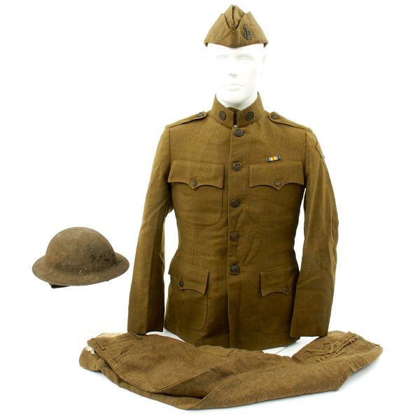 Original U.S. WWI 26th Infantry Yankee Division Musician Uniform Group ...