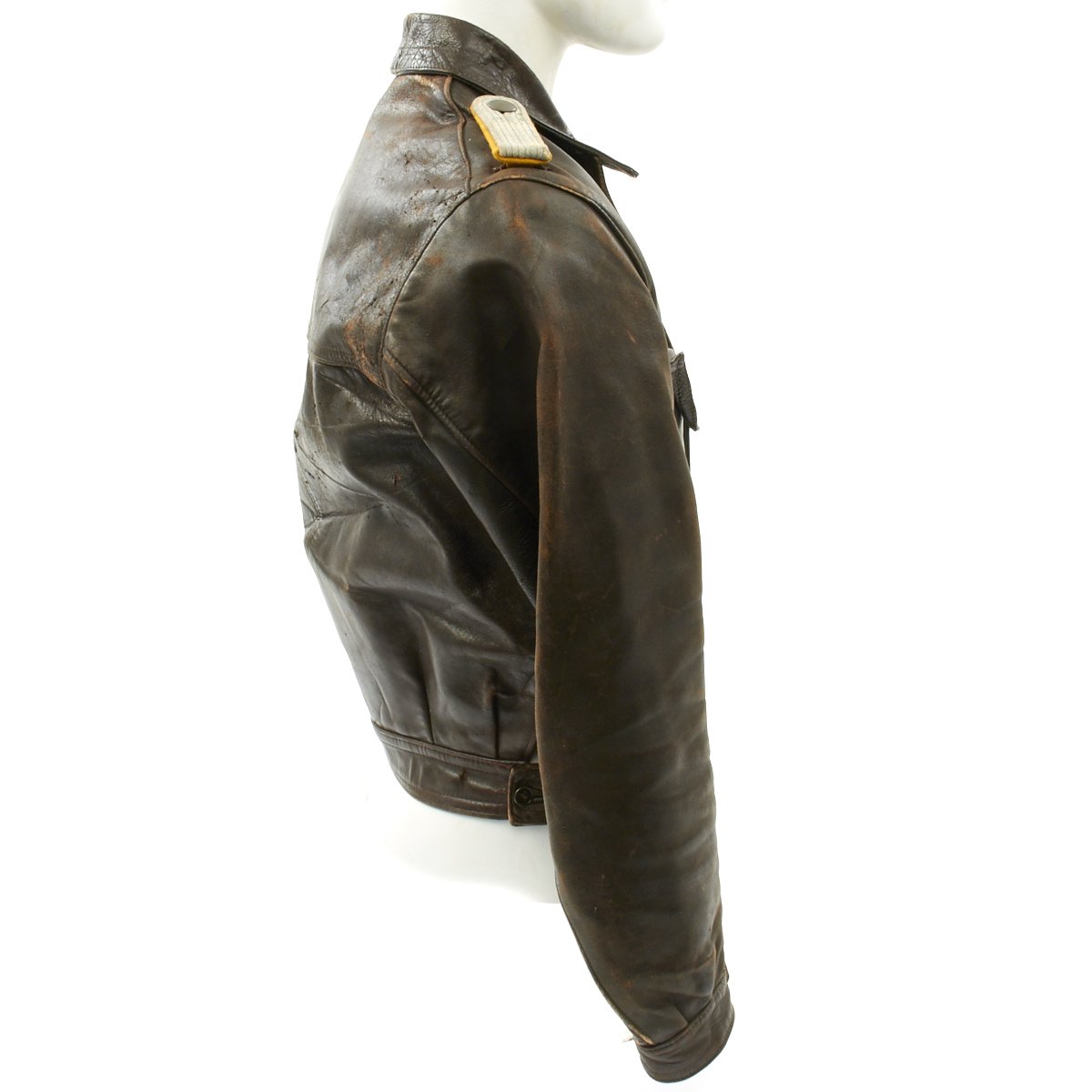 Original German WWII Luftwaffe Fighter Pilot Lieutenant Leather Flight ...