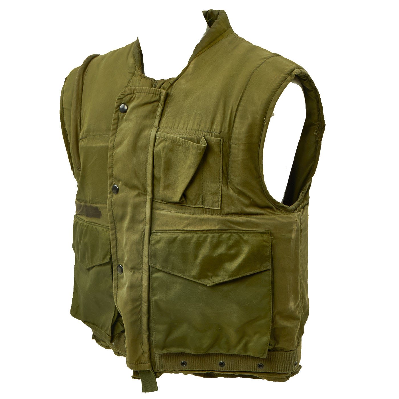 Original U.S. Vietnam War U.S.M.C. M-1955 Flak Body Armor Protective V ...