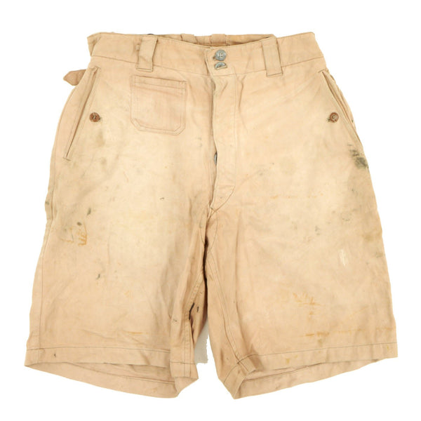 Original German WWII Wehrmacht Tropical Khaki Shorts - Dated 1944 ...