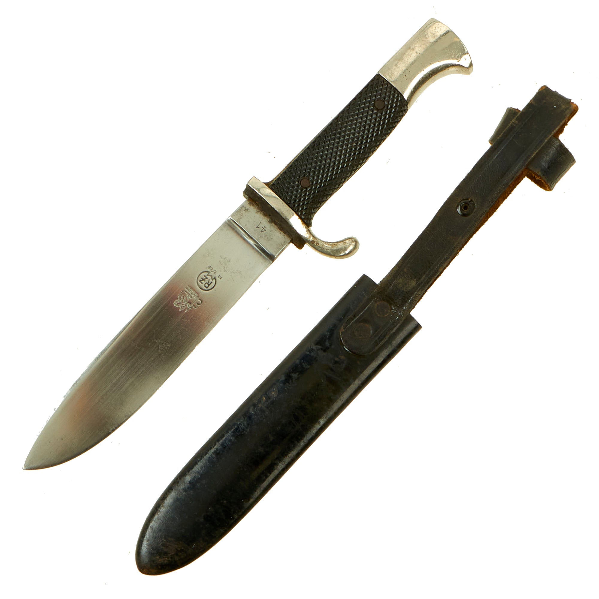 Original German WWII Transitional HJ Knife by Carl Eickhorn of Solinge ...