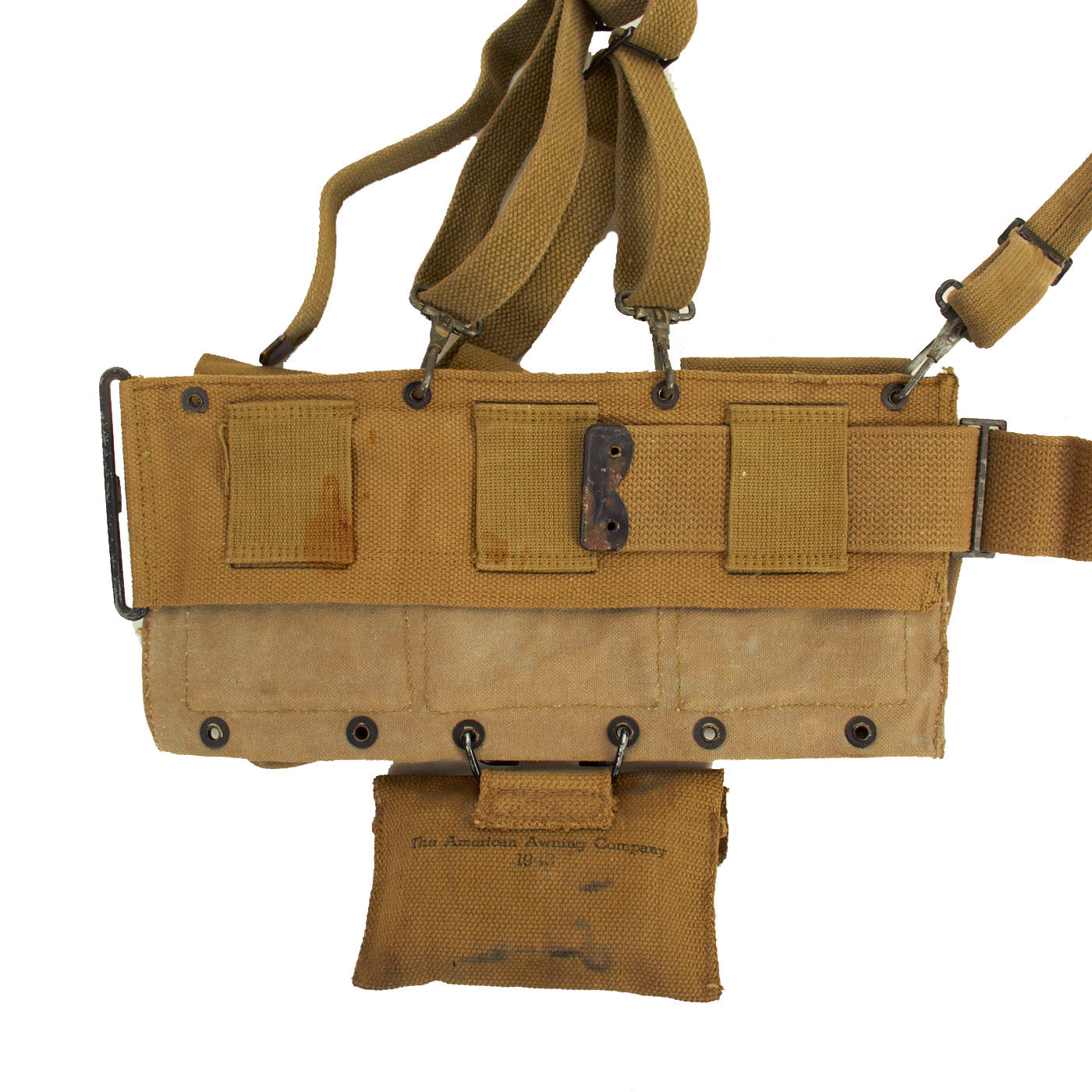 Original U.S. WWII M1928 Field Pack Haversack Grouping With M1918 BAR ...