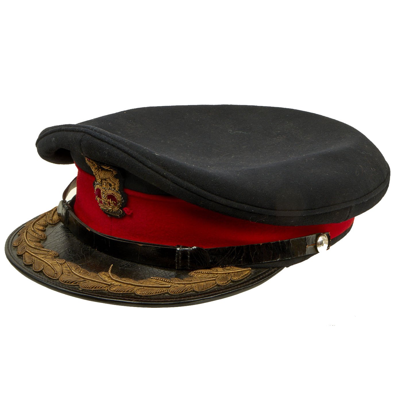 WW2 British Army General Staff Officer Peak Visor Colonel and Brigadier ...