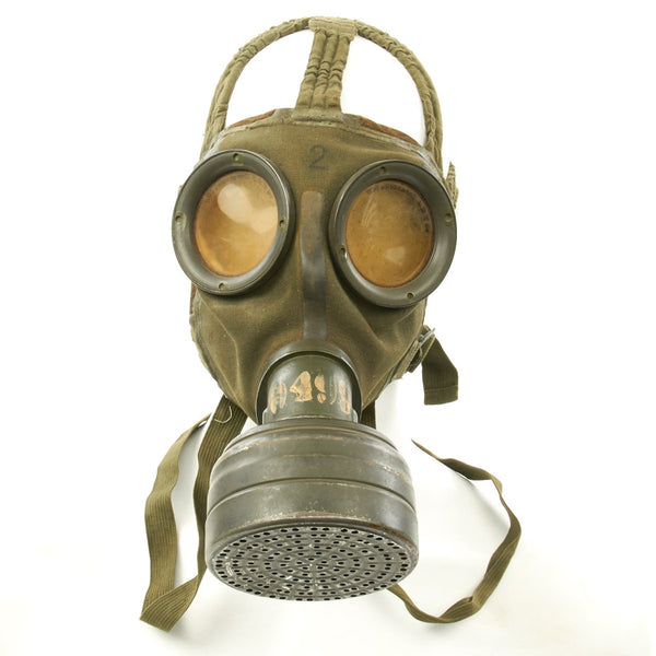 Original German WWII Medic GM30 Gas Mask with 1936 Filter and Can ...