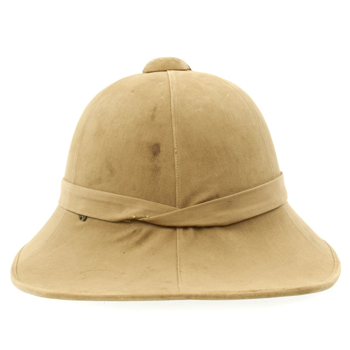 Original British WWII Wolseley Pattern Pith Sun Helmet - Dated 1942 ...