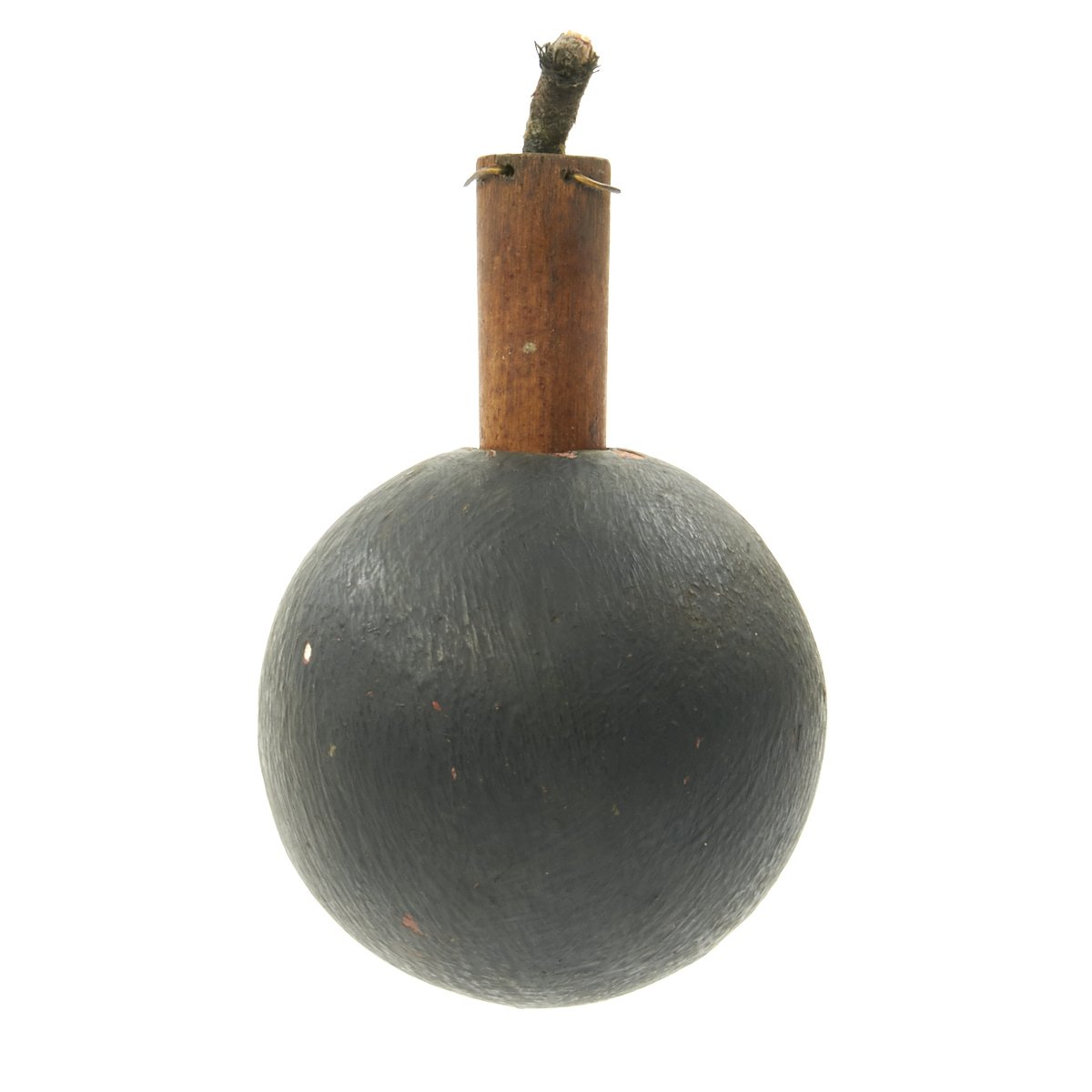 Original French WWI Model 1847 Ball Hand Grenade with Fuse - Inert ...