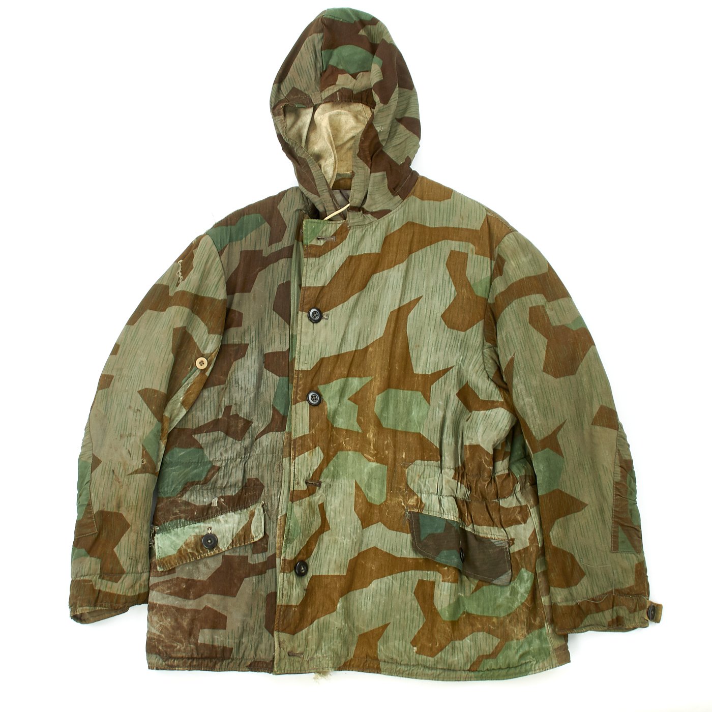 Original German WWII Splinter Camouflage Pattern Winter Parka ...