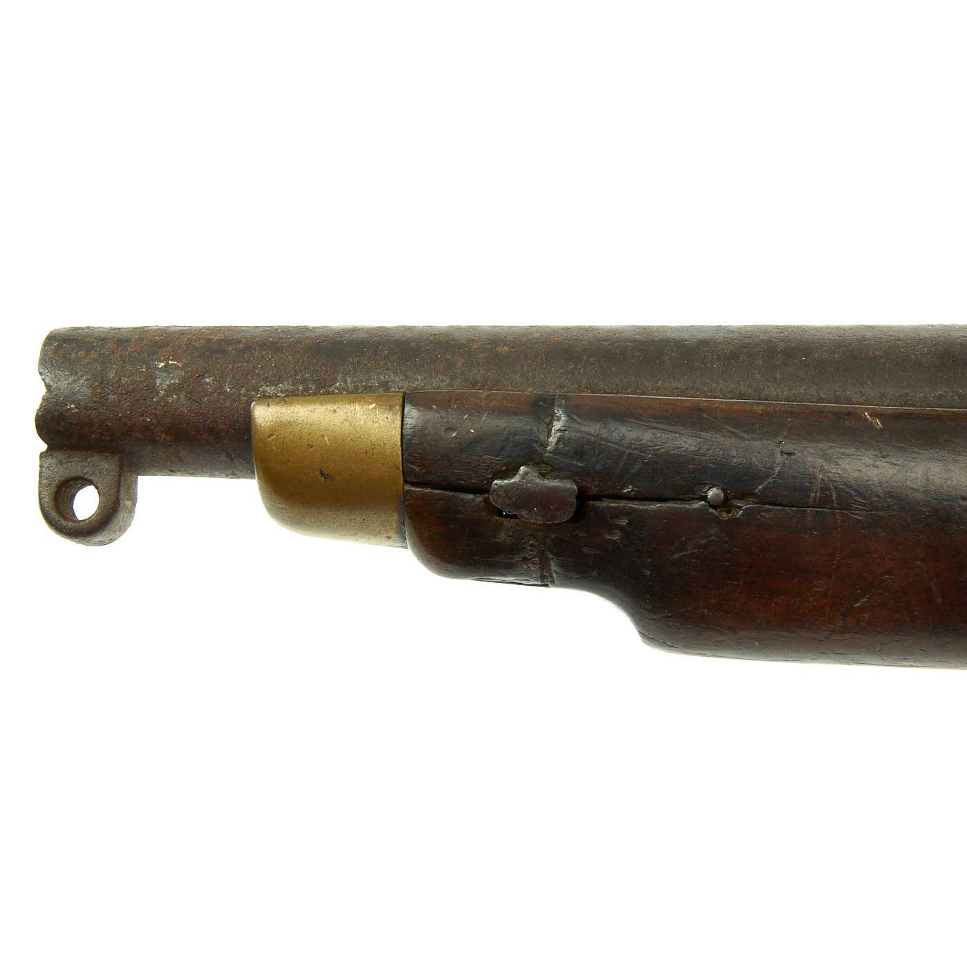 Original British Flintlock New Land Pattern Pistol With Belgian Lock C International Military Antiques