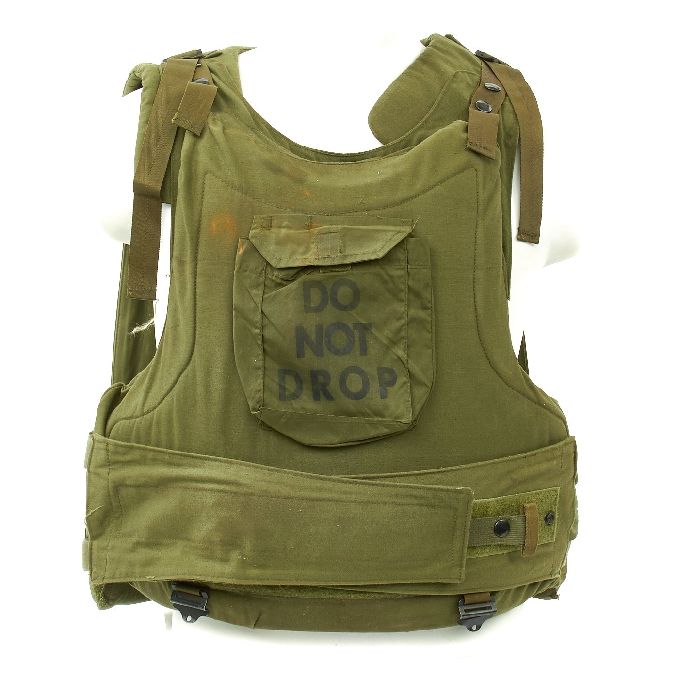 Original Us Vietnam War M69 Flak Vest Body Armor By Hunter Outdoor