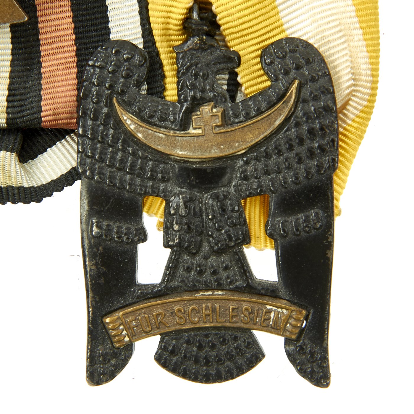 Original German WWI Silesian Eagle Medal Bar - 3 Awards – International ...