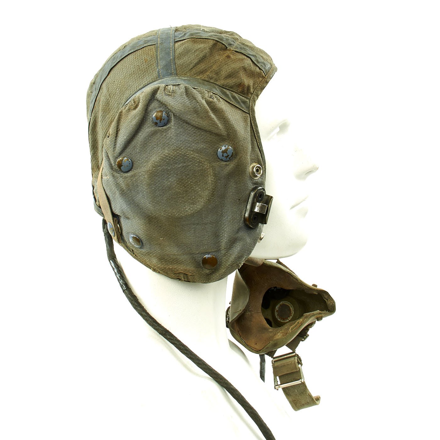 Original British Royal Air Force 22C Flying Helmet with Mk VIII Goggle ...