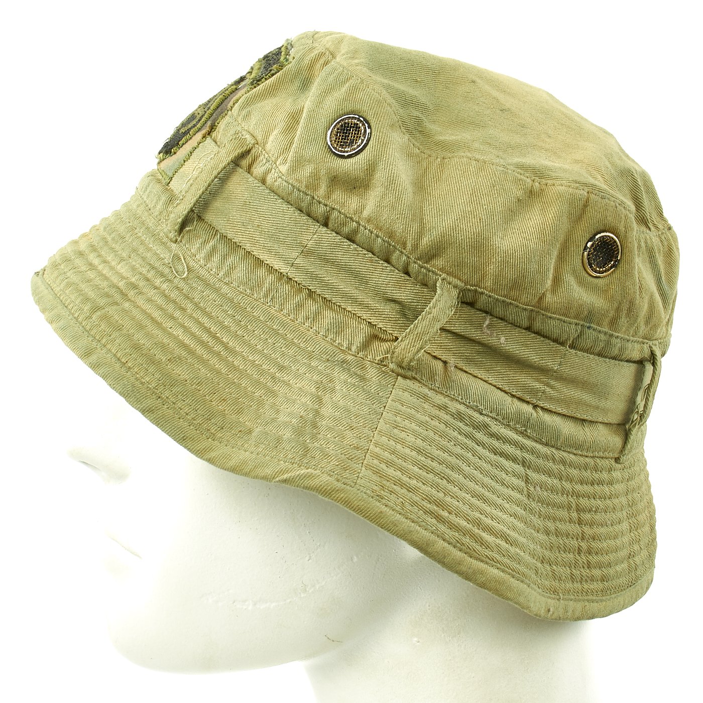 Original U.S. Vietnam War Locally Made Boonie Tropical Hat with 82nd A ...