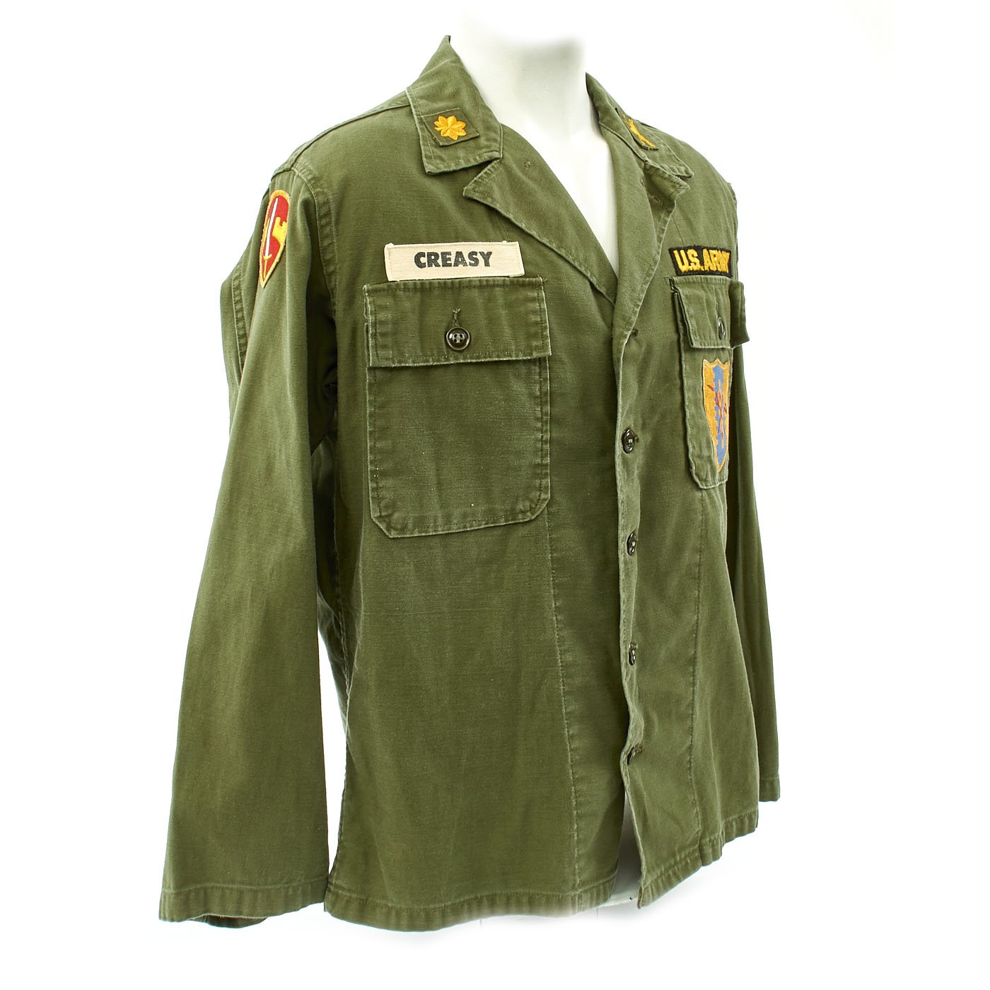 Original U.S. Vietnam War 1st Infantry Division 4th Cavalry Regiment N ...