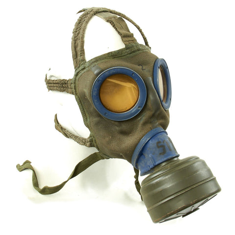 Original German WWII M30 3rd Model Size 2 Gas Mask with Filter, Can ...