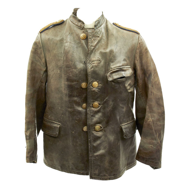 Original German Kriegsmarine U-Boat Officer Leather Jacket - Circa 194 ...