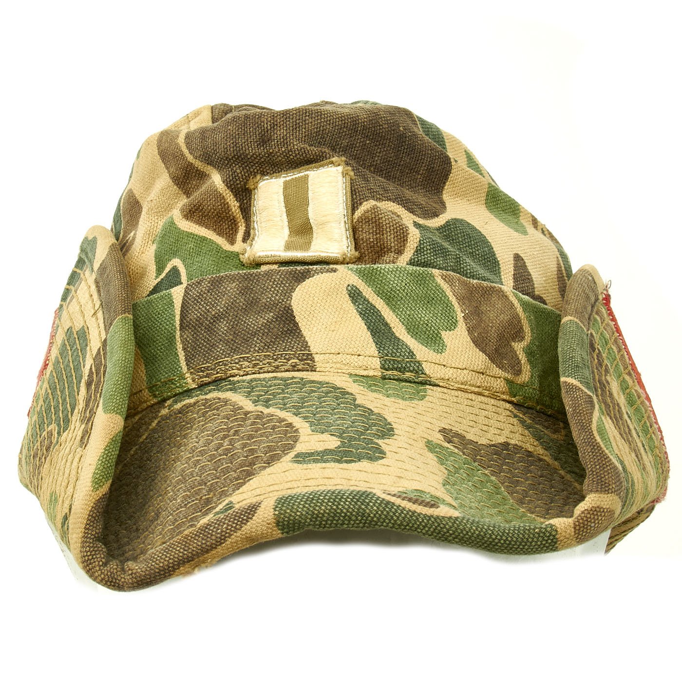 Original U.S. Vietnam War Souvenir Boonie Hat with Cambodia Rocker Pat ...