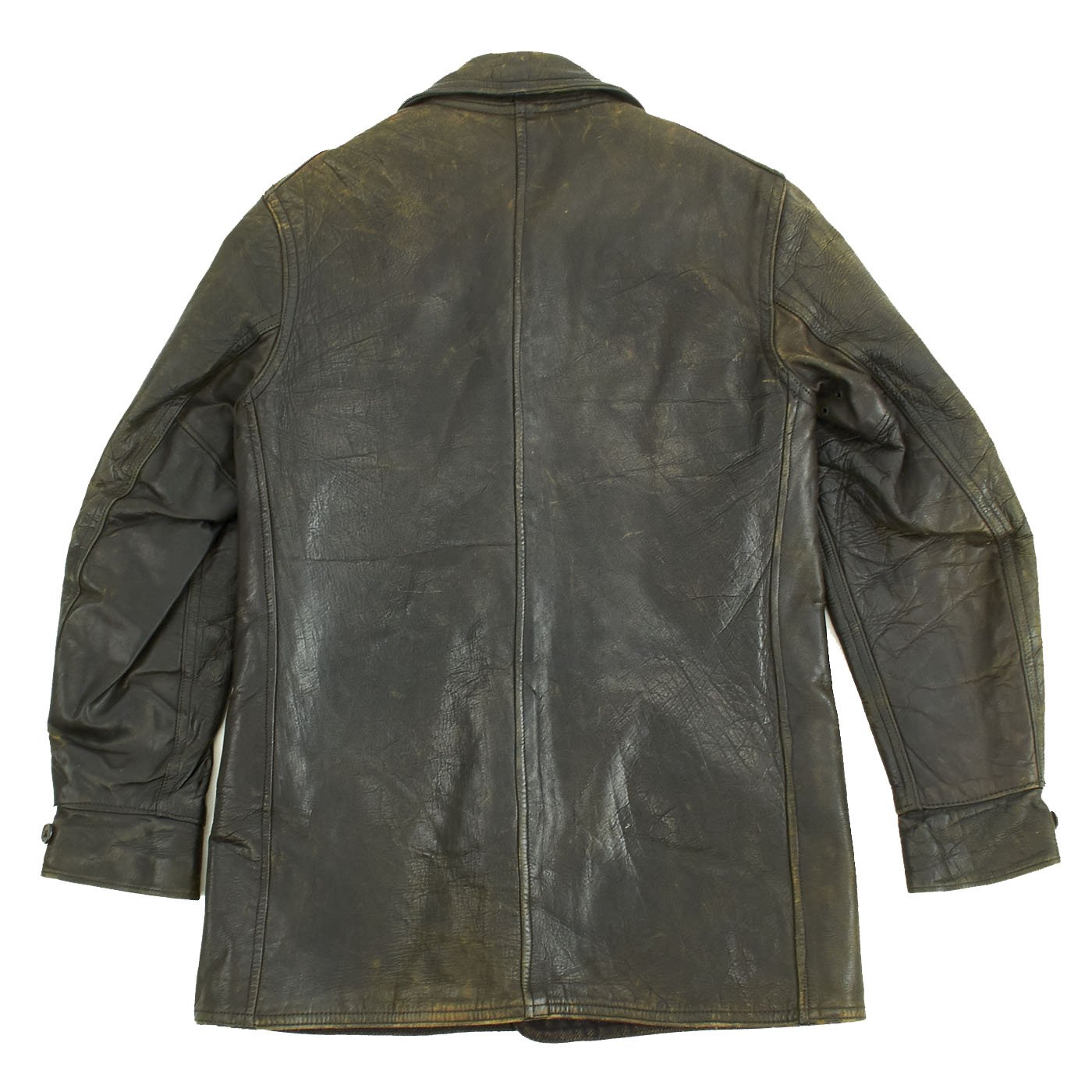 Original German Kriegsmarine U-Boat Leather Deck Jacket – International ...