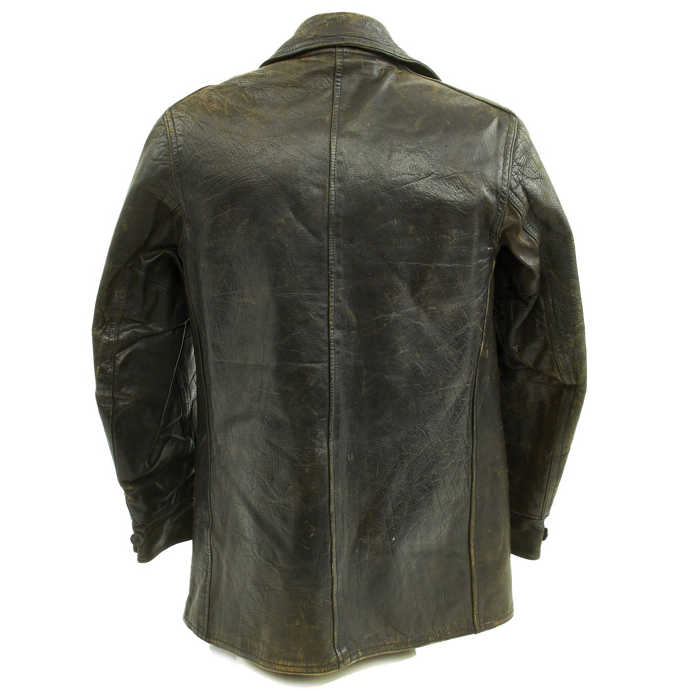 Original German Kriegsmarine U-Boat Leather Deck Jacket – International ...