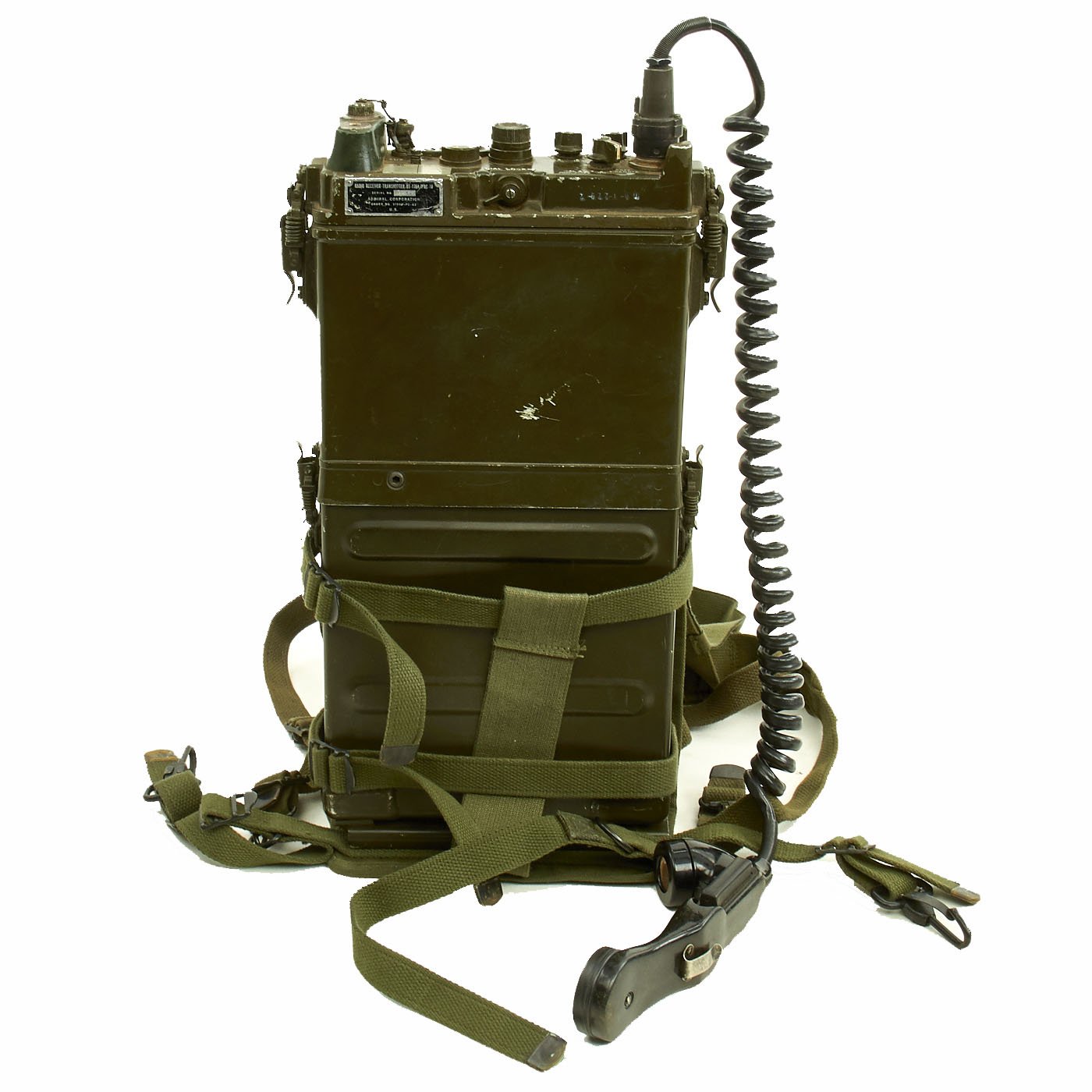 Original . Korean War Vietnam War AN/PRC-10 Backpack Radio –  International Military Antiques