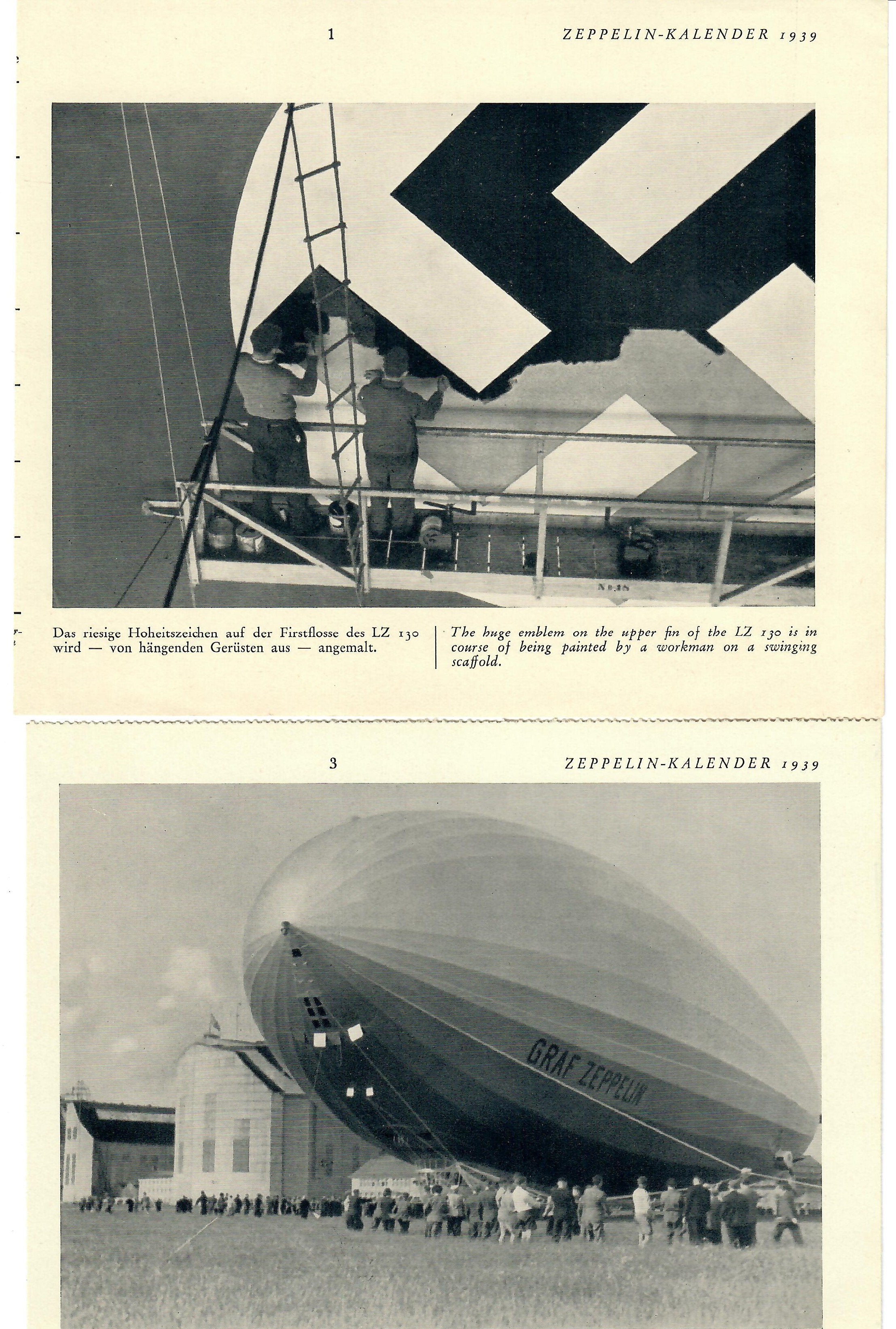 Original German Interwar Graf Zeppelin Airship Collection International Military Antiques