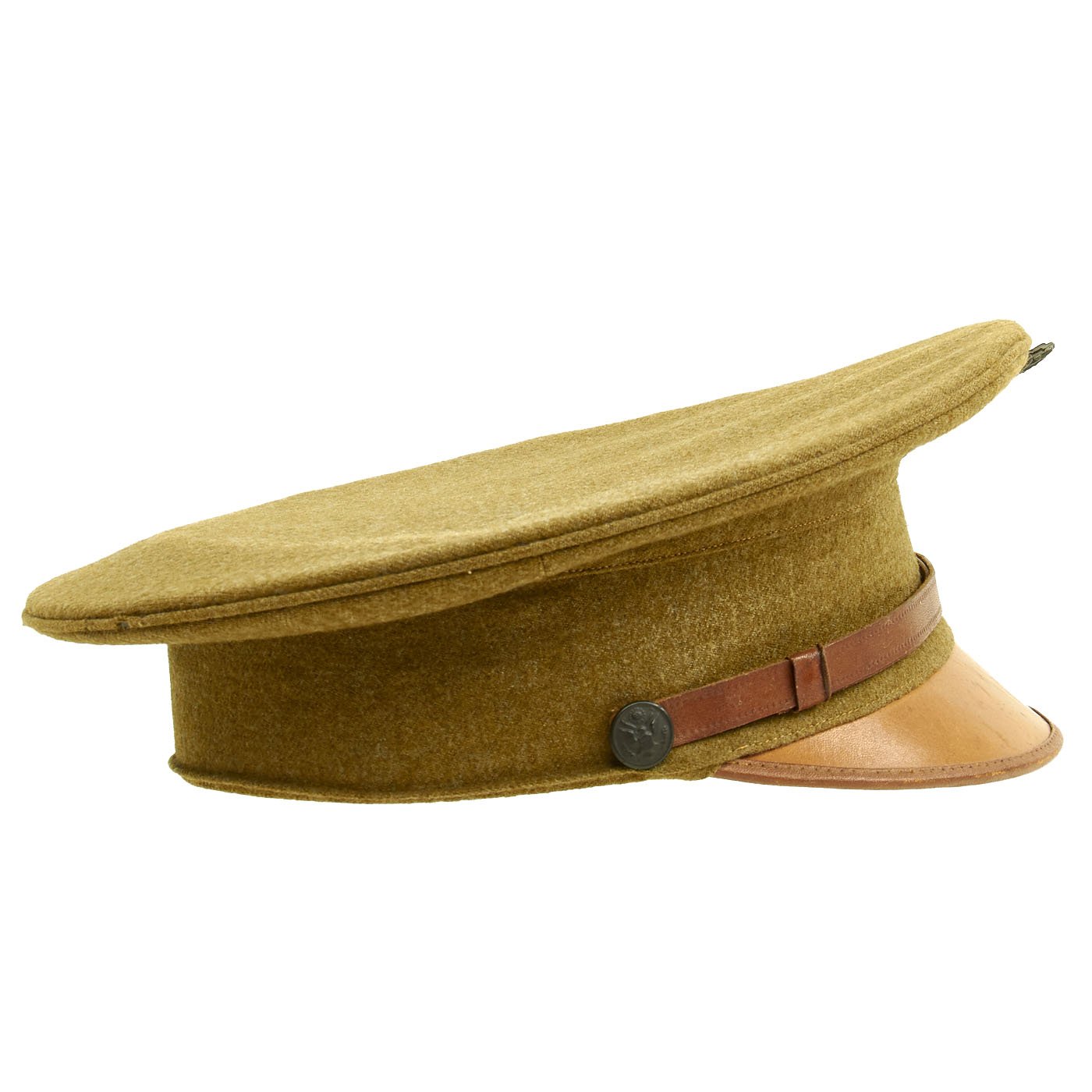 Original U.S. WWII M1912 Army Officer Visor Cap by Henderson-Ames Co ...