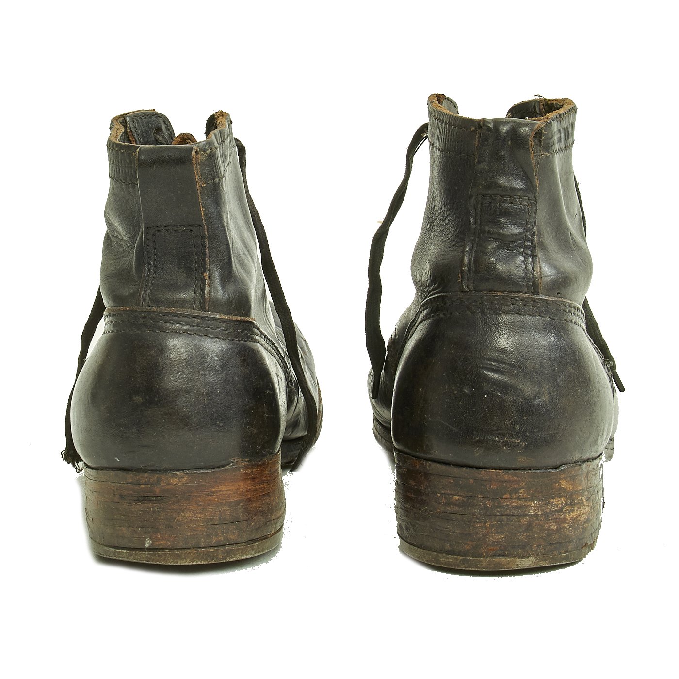 Original German WWII Combat Low Boots with Hobnails and Gamaschen ...