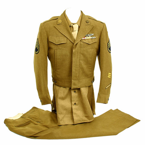 Original U.S. WWII 8th Air Force Crewman Uniform with British Made Pat ...