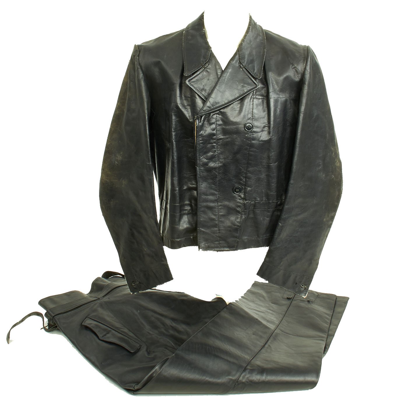 leather wrap jacket