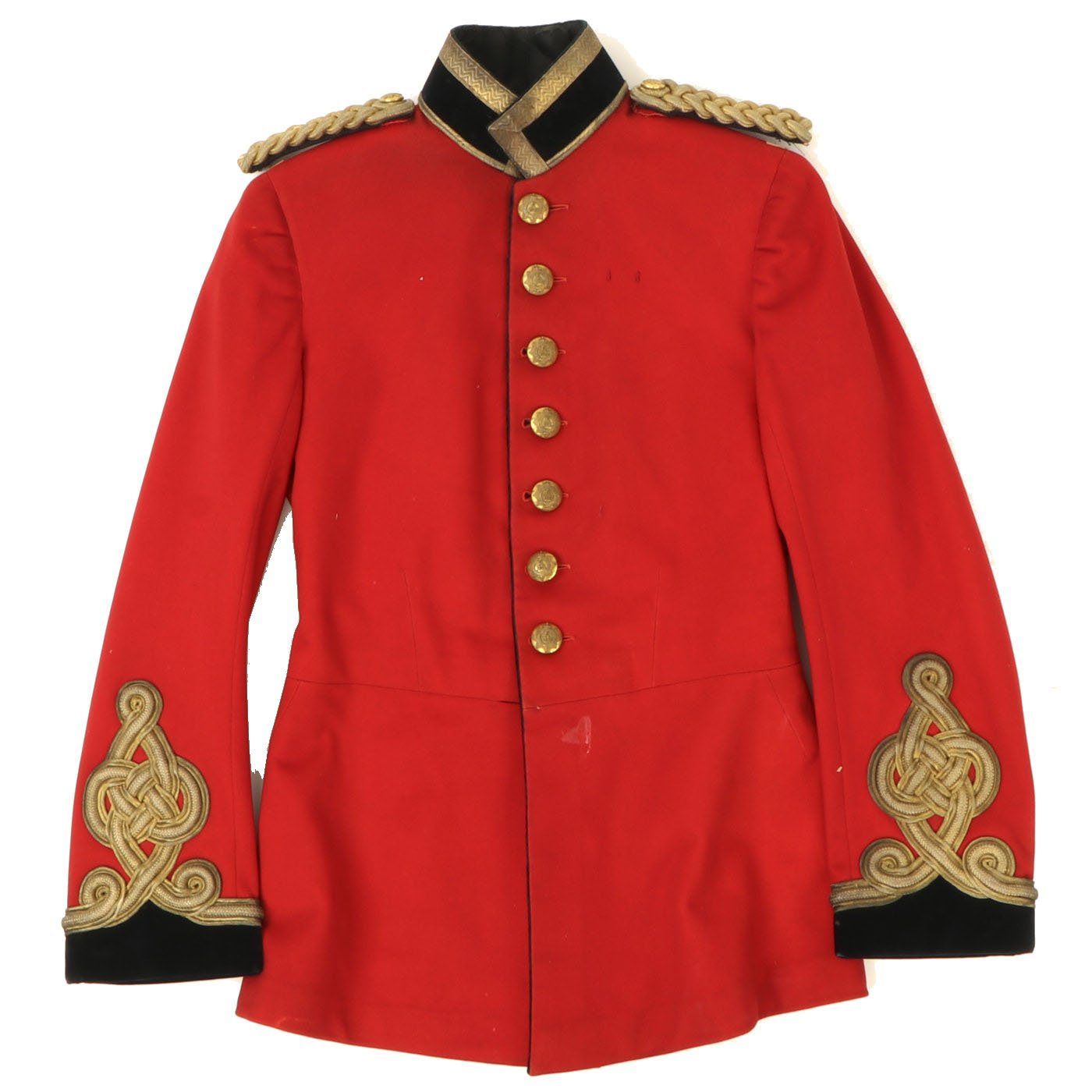 Original British WWI 1st King's Dragoon Guards Scarlet Officer's Dress ...