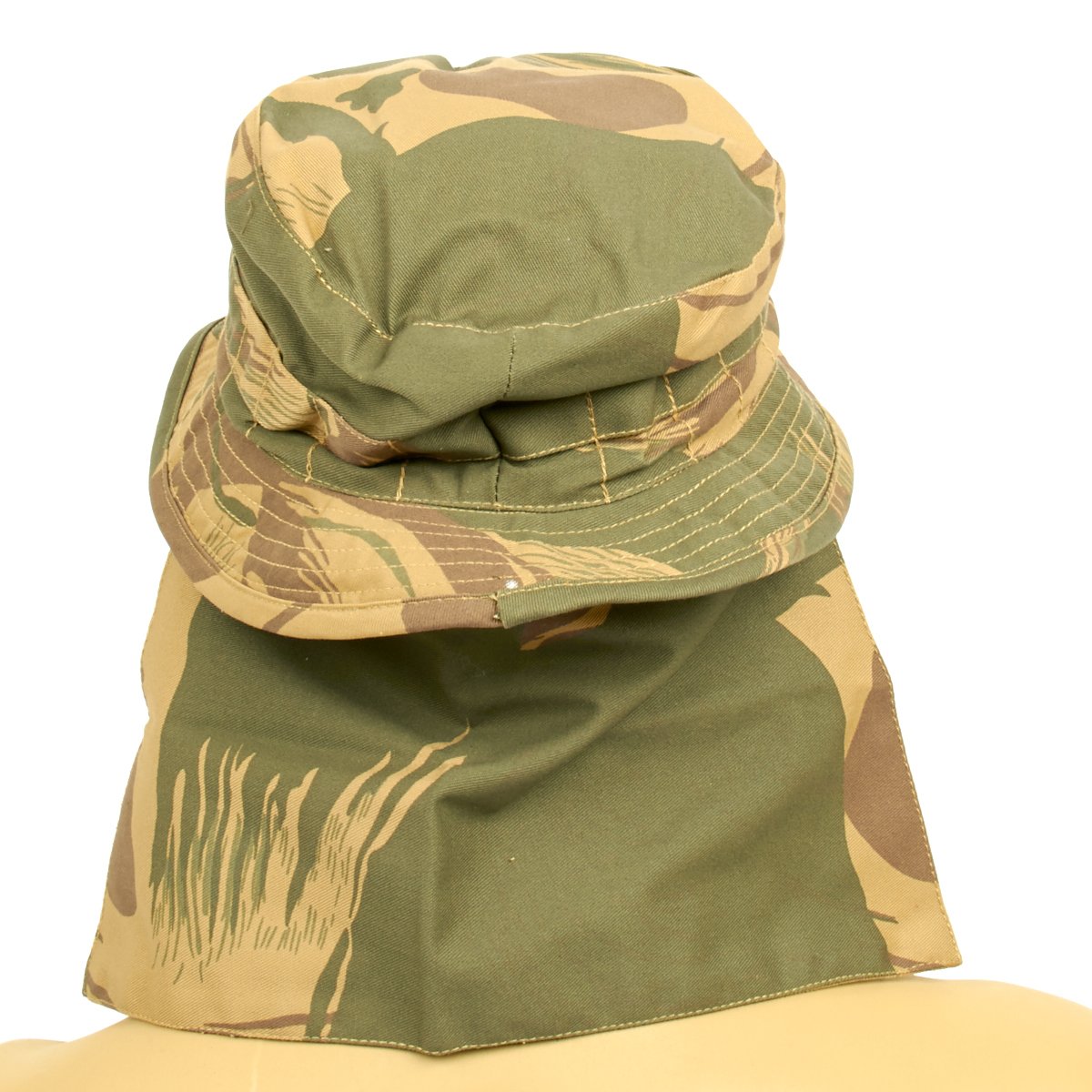 Original British Military Jungle Pattern Booney Hat with Neck Protector ...