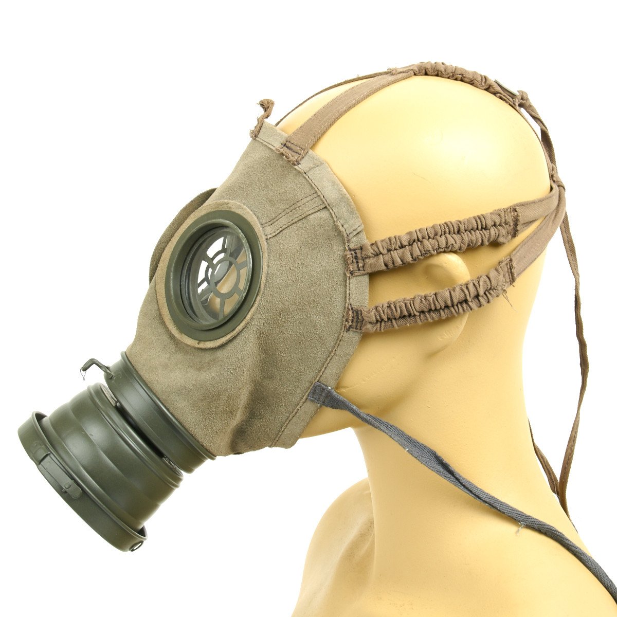 wwi gas mask pieces