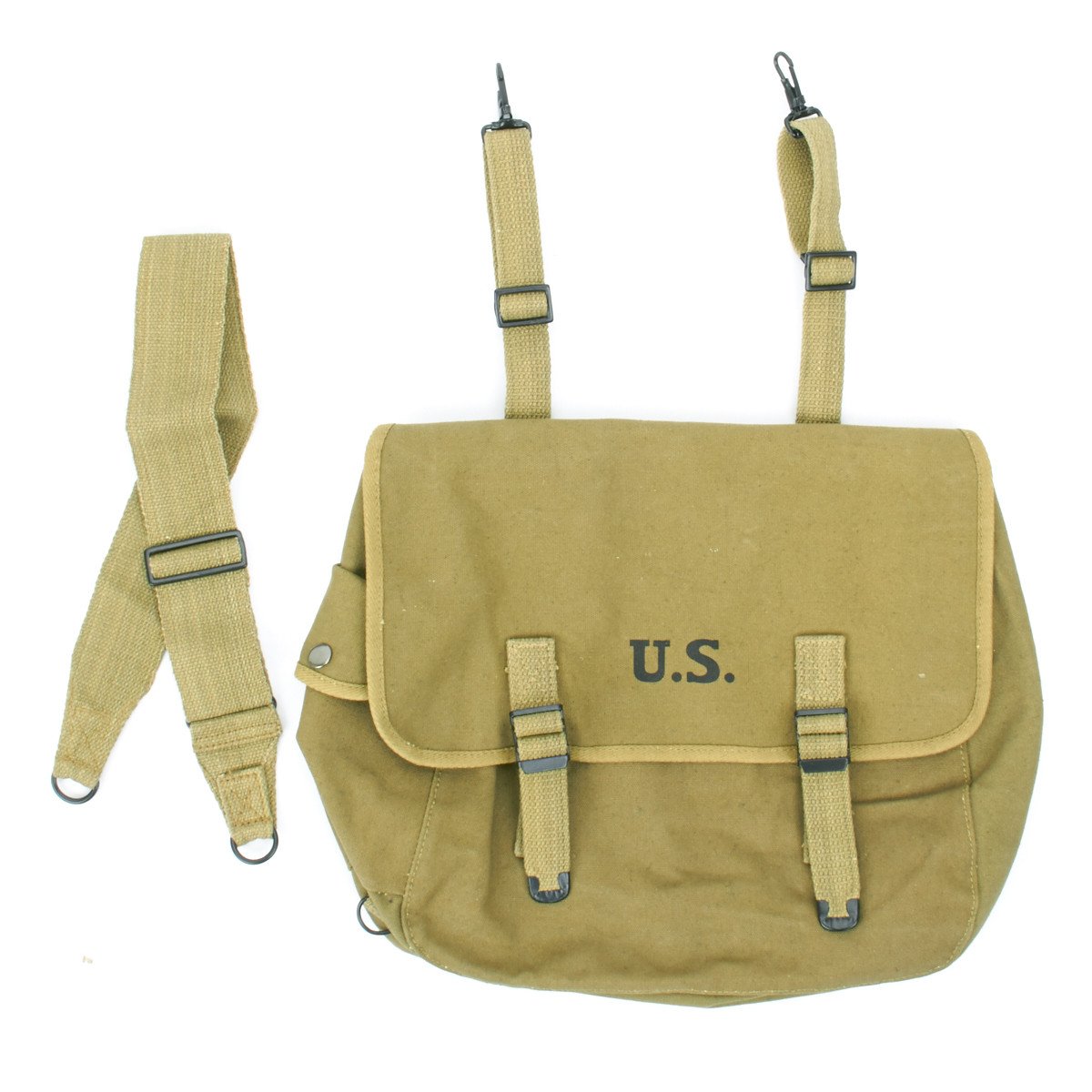 U.S. WWII M1936 Musette Bag with Shoulder Strap – International ...