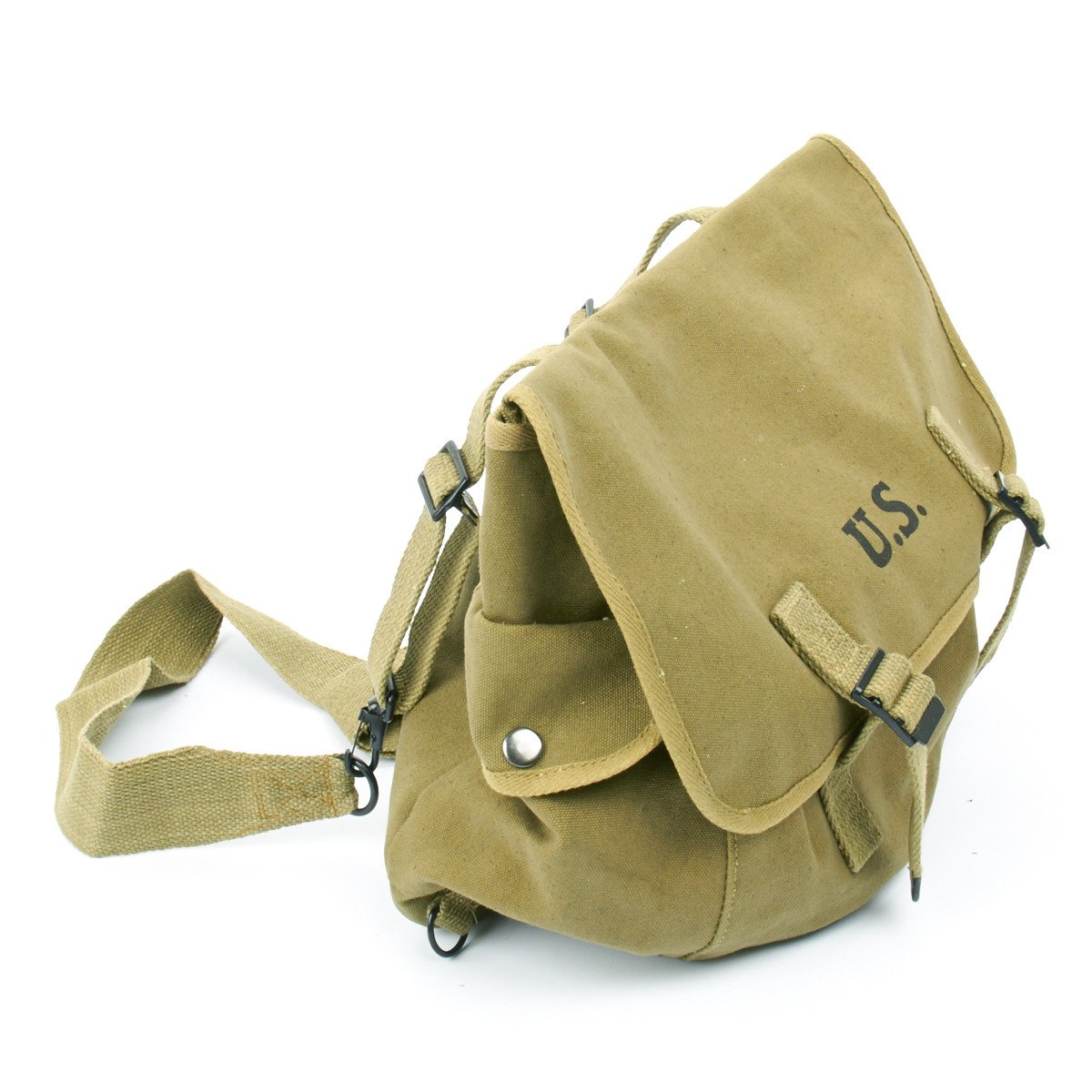 U.S. WWII M1936 Musette Bag with Shoulder Strap – International Military Antiques