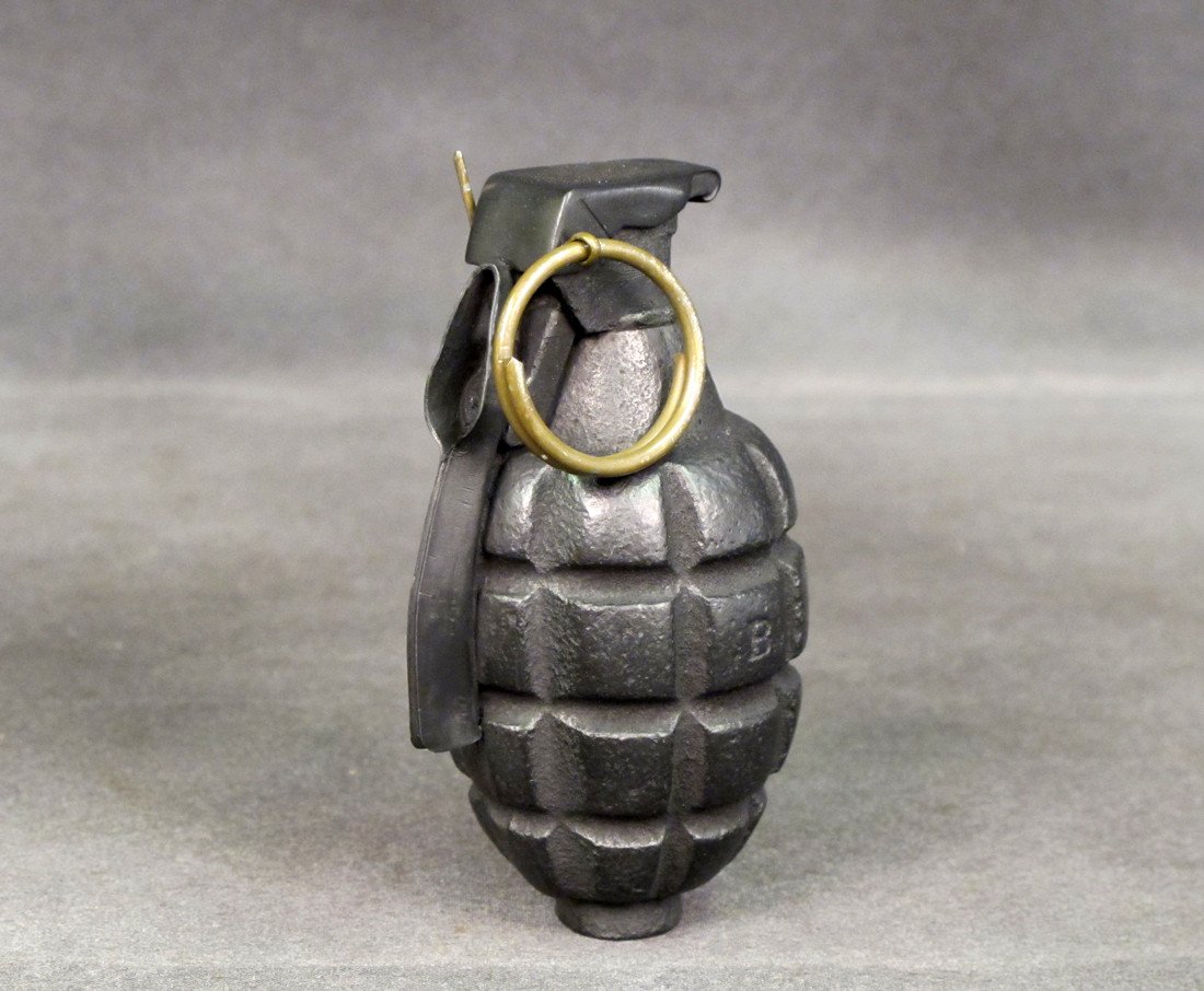 U.S. WWI Mk 1 Pineapple Hand Grenade – International Military Antiques
