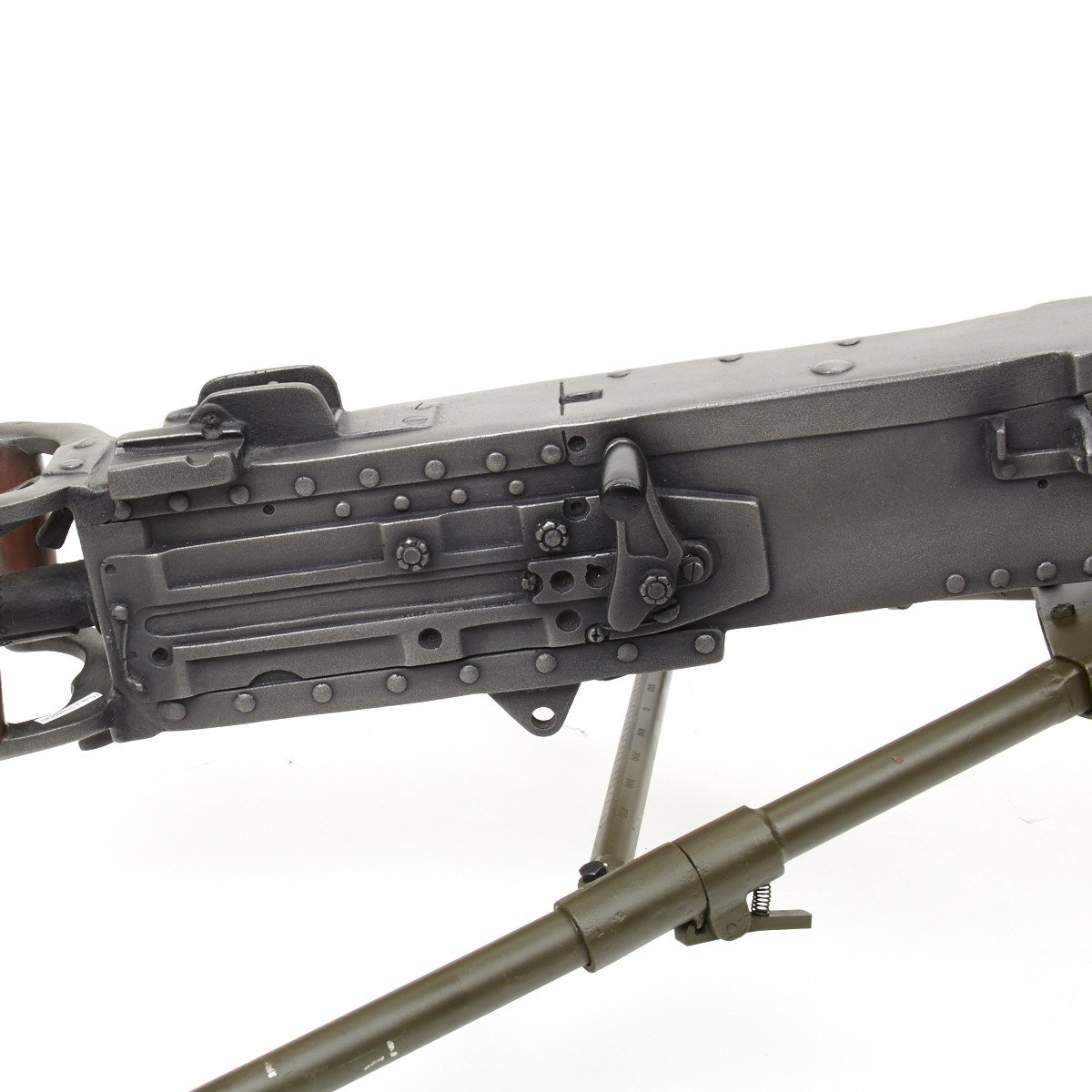 U S M2 Browning 50 Caliber Machine Gun Full Scale Resin Display International Military Antiques