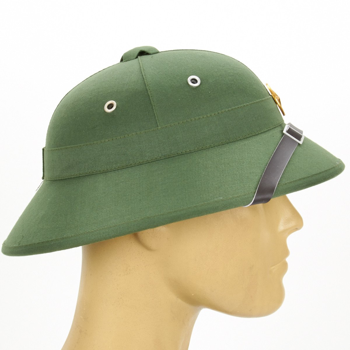 North Vietnamese Army Viet Cong Pith Helmet with Red Star Badge ...