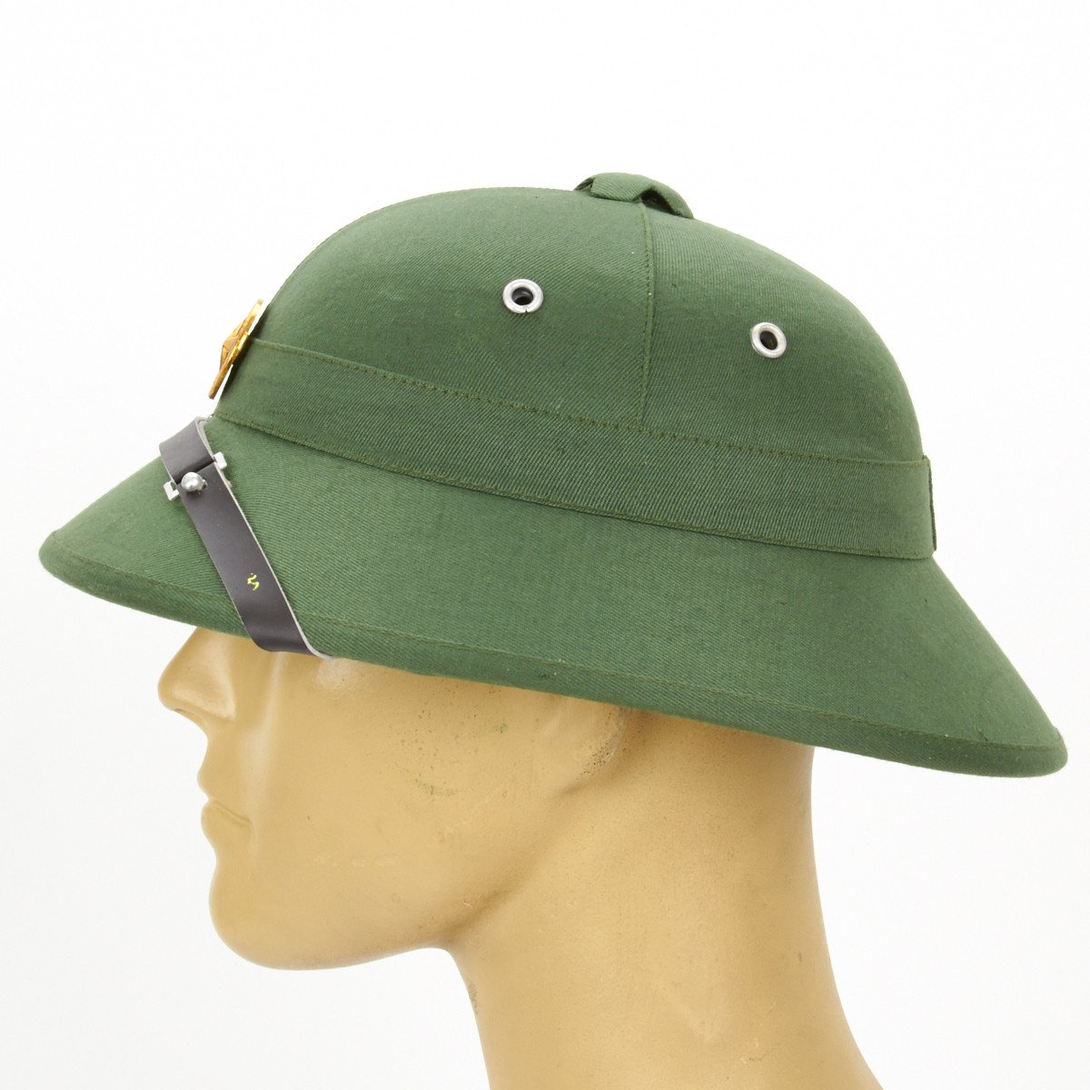 North Vietnamese Army Viet Cong Pith Helmet with Red Star Badge ...