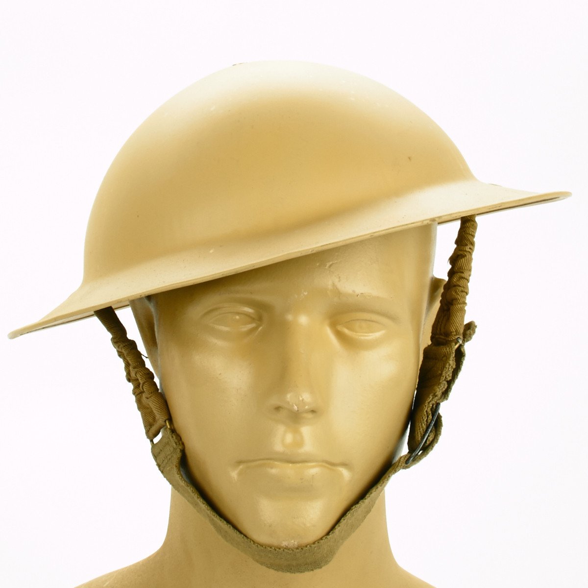 Original British WWII Brodie Steel Helmet- WW2 Dated (OD Green ...