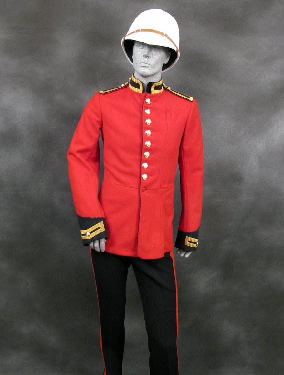 British Household Cavalry Life Guard Red Tunic and Coverall Set ...